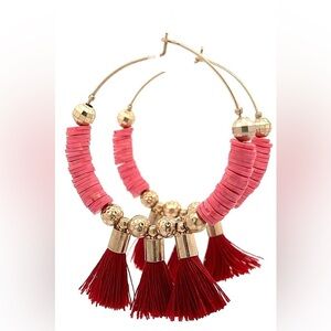 Boho Fanfare Hoop Earrings
